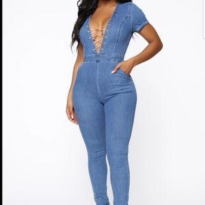 Denim Jumpsuit